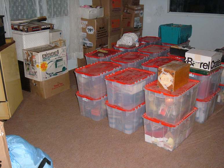 A storage shed for now