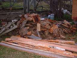 Mill scraps come in handy